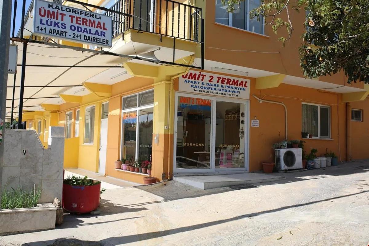 Uemit 2 Termal Apart Pansiyon Pamukkale Bagian luar foto